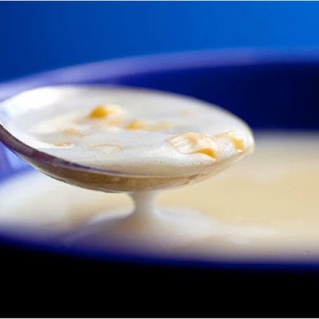 FRAGRANT PUREE OF CORN SOUP